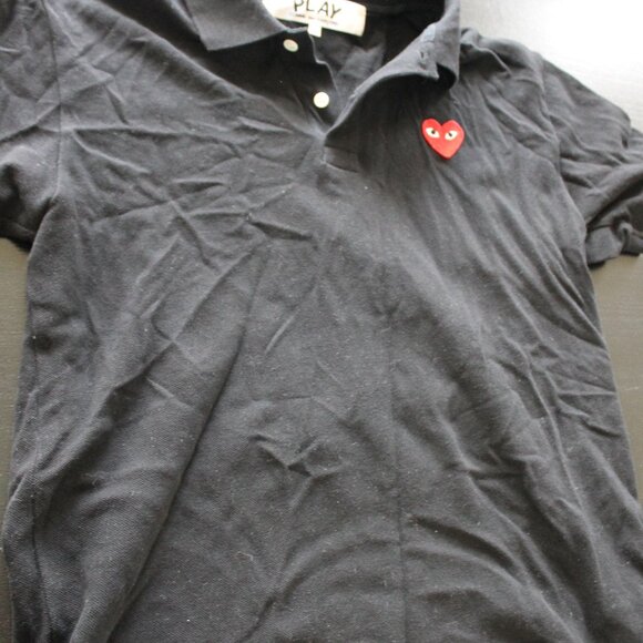 Comme des Garcons black large polo shirt - Picture 2 of 4